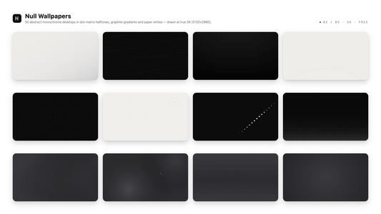 Null Wallpaper Pack