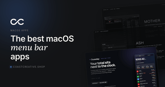 The Best macOS Menu Bar Apps for 2026 showcased with sleek designs and functionalities.