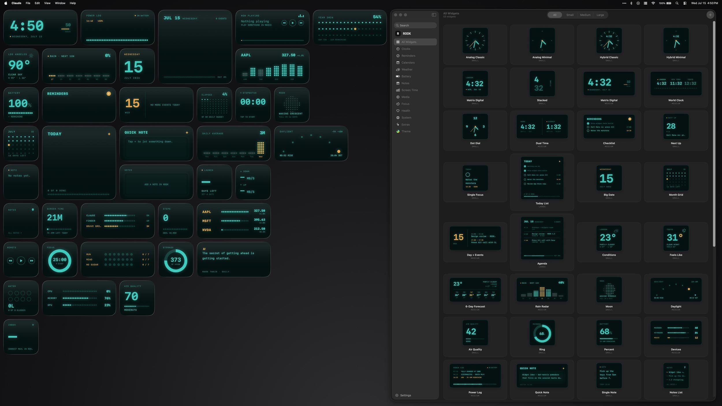 Null Widgets + Rook Widgets Bundle
