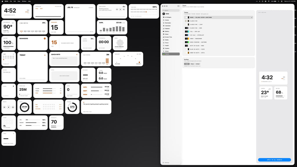 Null Widgets + Rook Widgets Bundle