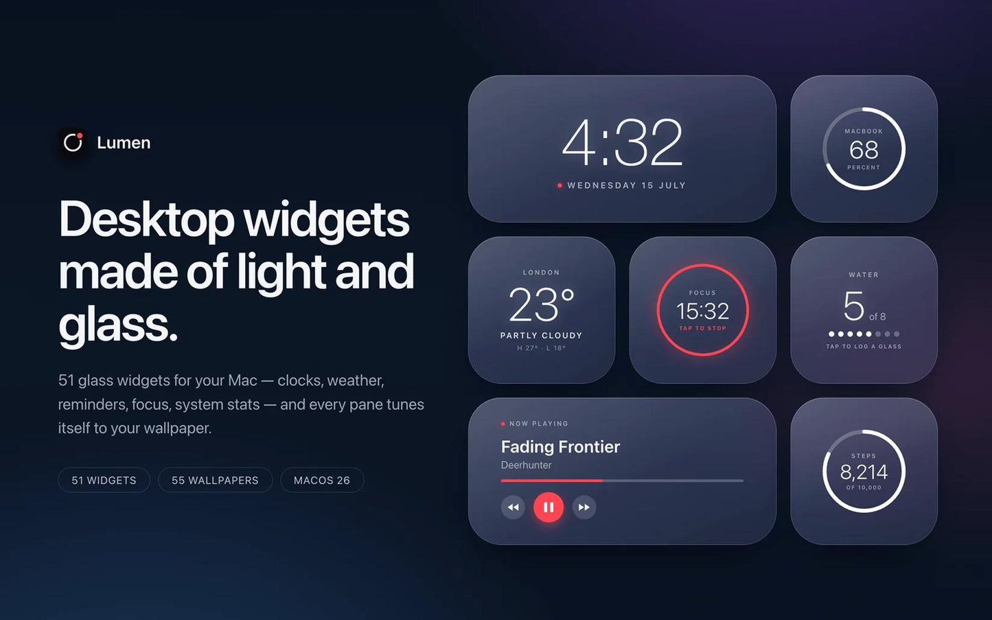 Four Widget Apps Bundle