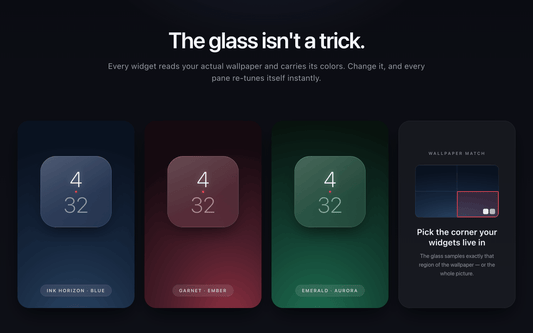 Lumen MacOS Widgets