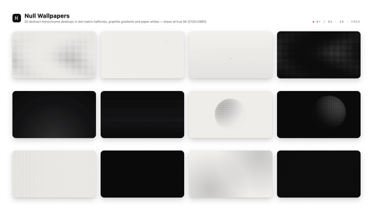 Null Wallpaper Pack