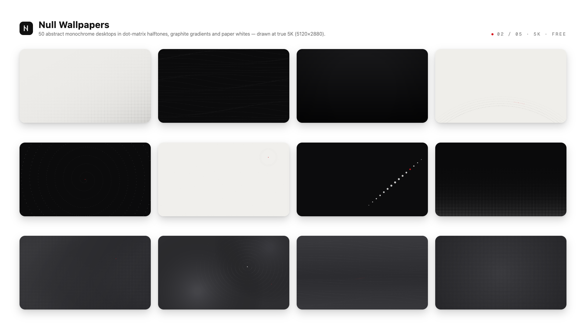 Null Wallpaper Pack