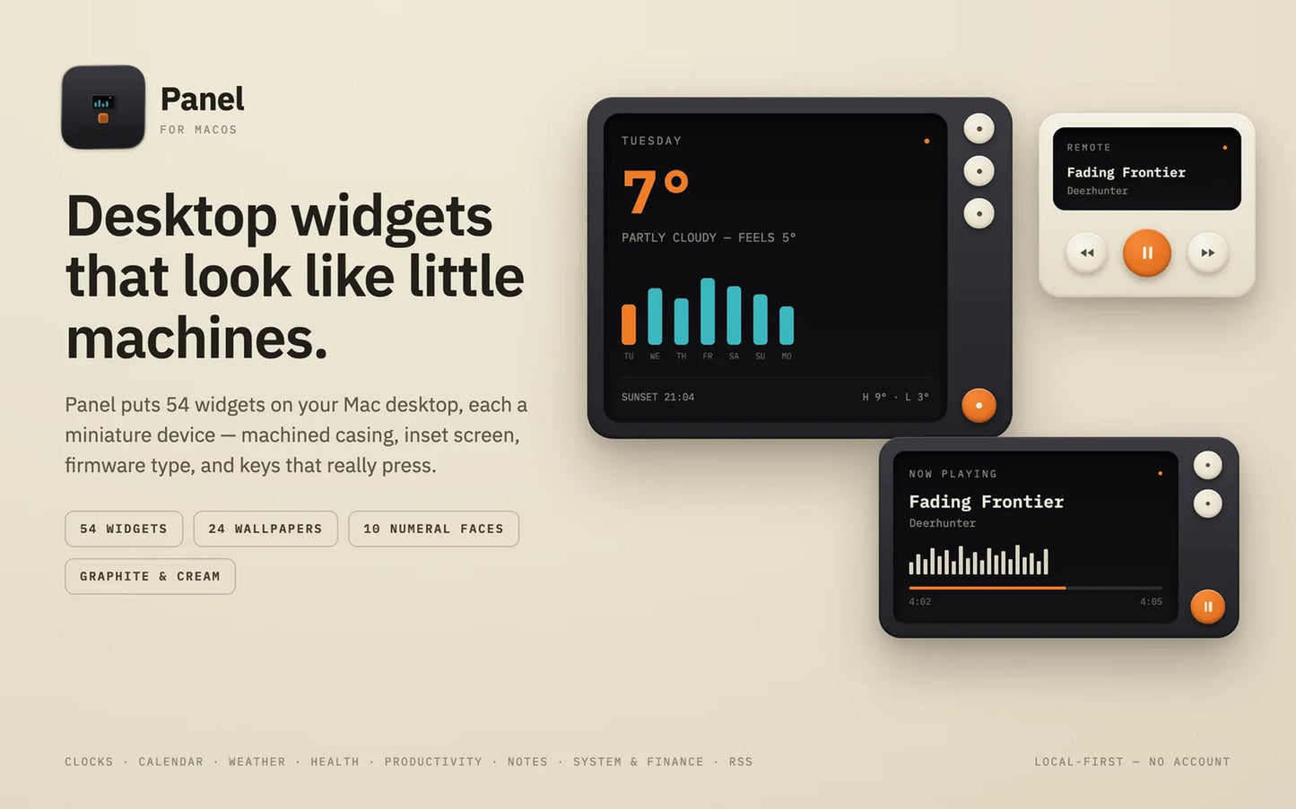 Four Widget Apps Bundle